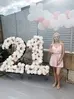 Artificial Floral Numbers - 21 thumbnail