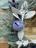 1. Artificial Christmas Wreath<br>Frosted Blue Bell thumbnail