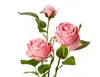 1. Artificial Austin Rose Spray<br>Dark Pink thumbnail