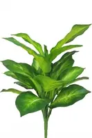 Artificial Dieffenbachia Bush Golden<br>45cm