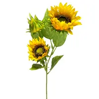 Artificial Sunflower Spray x 3