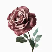 Artificial Madonna Rose<br>Mauve Artificial Madonna Rose<br>Mauve