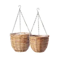 Hanging Rattan Pot Baskets