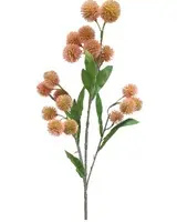 Artificial Burdock Spray<br>Soft Pink