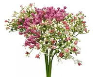 Artificial Baby's Breath Bouquet<br>Dark Pink