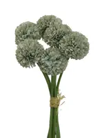 Artificial Pom Pom Bouquet<br>Blue