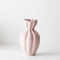 Ceramic 'Basma' Vase<br>Pink 30cm