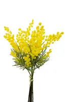Artificial Wattle Bouquet<br>Yellow