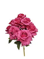 Artificial Rose Bundle<br>Hot Pink