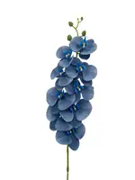 Artificial Phalaenopsis Orchid<br>Vintage Blue