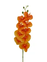 Artificial Phalaenopsis Orchid<br>Orange