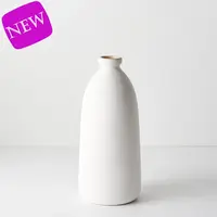 Ceramic 'Cavo' Vase<br>White 35.5cm