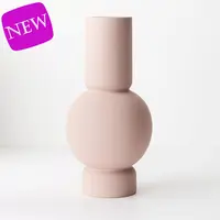 Ceramic 'Isobel' Vase<br>Light Pink 35.5cm