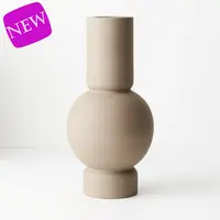 Ceramic 'Isobel' Vase<br>Sand 35.5cm