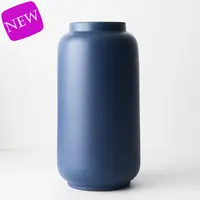 Ceramic 'Paquita' Vase<br>Indigo Blue 40cm