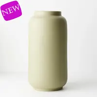 Ceramic 'Paquita' Vase<br>Sage Green 40cm