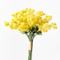 Artificial Wattle Bouquet<br>Yellow