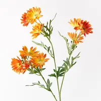 Artificial Daisy Spray<br>Orange