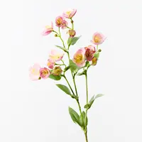 Artificial Hellebore Spray<br>Pink