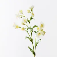 Artificial Hellebore Spray<br>White