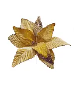 Artificial Poinsettia<br>Gold