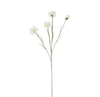 Artificial Cornflower Spray<br>White