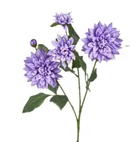 Artificial Dahlia Spray<br>Purple