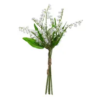 Artificial Lily of the Valley Bundle<br>White