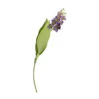 Artificial Lily of the Valley Spray<br>Purple