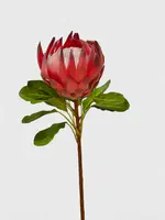 Artificial King Protea<br>Rust Rose Artificial King Protea<br>Rust Rose