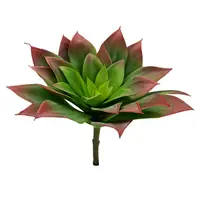 Artificial Lipstick Echeveria<br>Green/Red Artificial Lipstick Echeveria<br>Green/Red