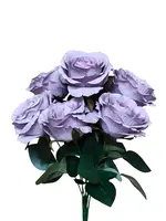 Artificial Rose Bundle (9)<br>Lilac Artificial Rose Bundle (9)<br>Lilac