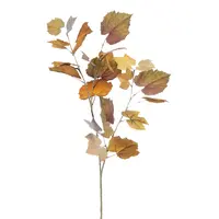 Artificial Maple Leaf Spray<br>Rust Artificial Maple Leaf Spray<br>Rust