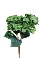 Artificial Hydrangea Bunch<br>Green Artificial Hydrangea Bunch<br>Green