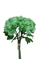 Artificial Hydrangea Posy Bouquet<br>Green Artificial Hydrangea Posy Bouquet<br>Green